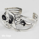 Calla Lily Bracelet Mexican Sterling Silver